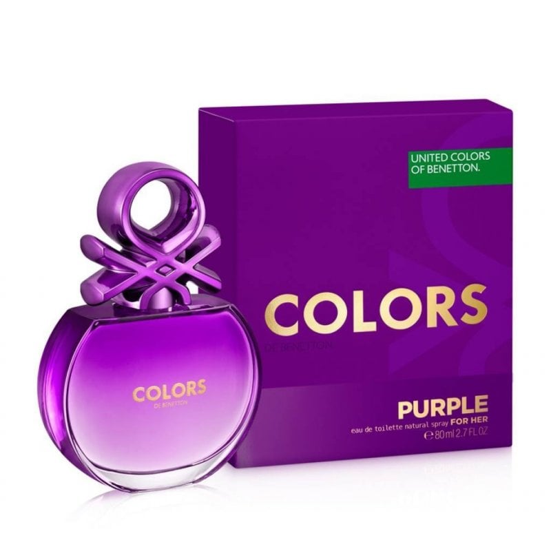 Benetton Colors Purple Woman 80Ml
