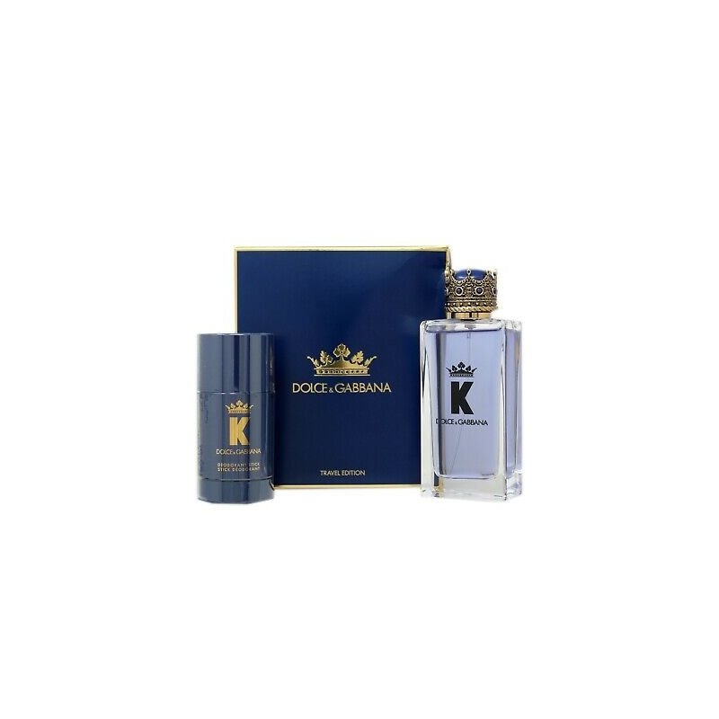 Dolce & Gabbana King Edt 100Ml + 75Ml Deo Travel Set